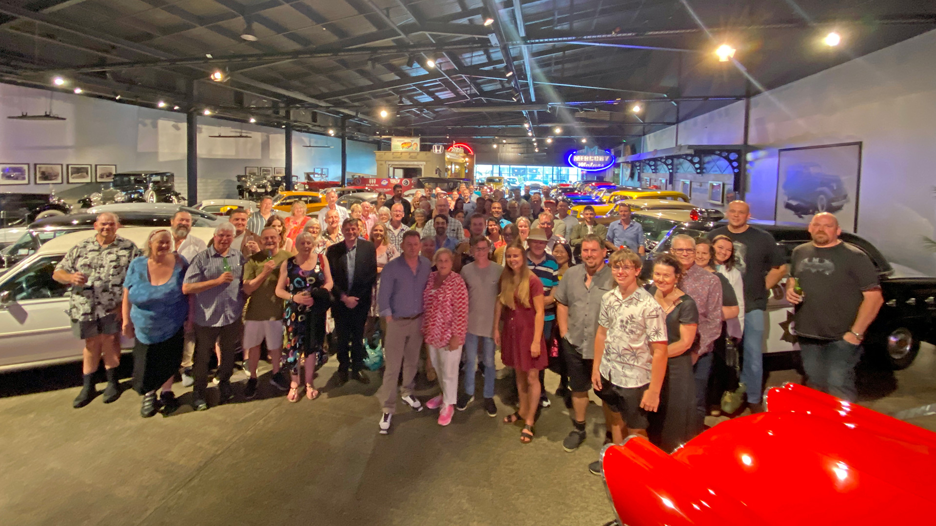 The team from the Bowater Motor Group at their end of year function.